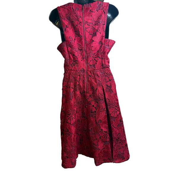 Red Lace Dress White House Black Market - New with Tags - Picture 7 of 8